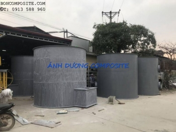 Bọc Composite cho tháp hấp thụ